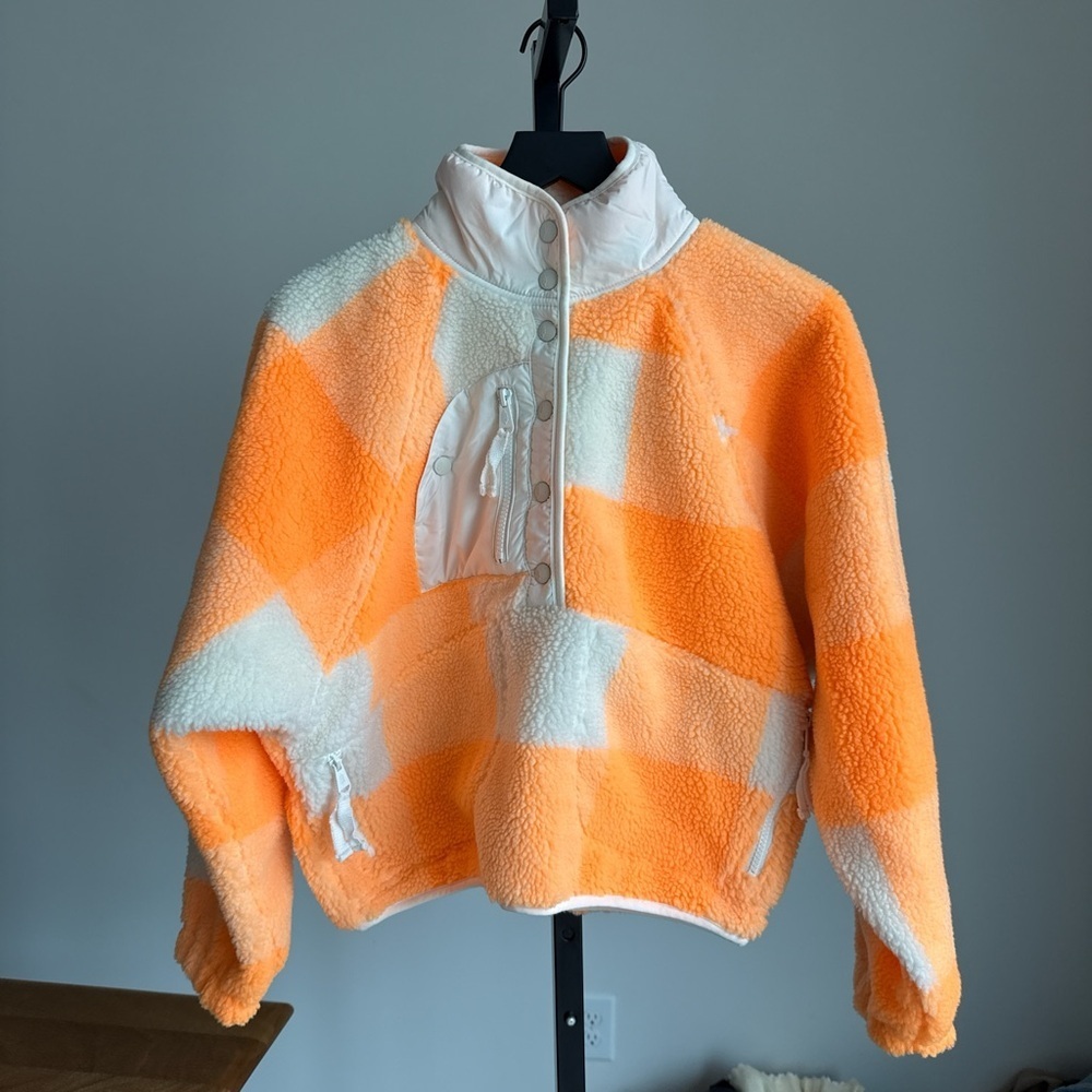 Free People fleece jacket XS